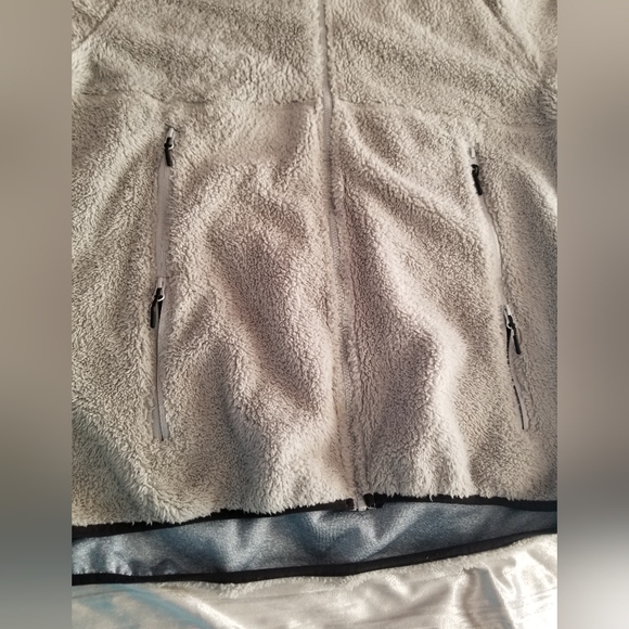 MSX men's grey fuzzy jacket size XL - Picture 2 of 5